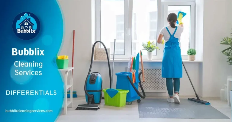 Specialized Cleaning Company Differentials - Bubblix Cleaning Services
